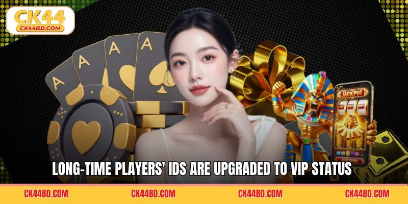 Long-time players' IDs are upgraded to VIP status