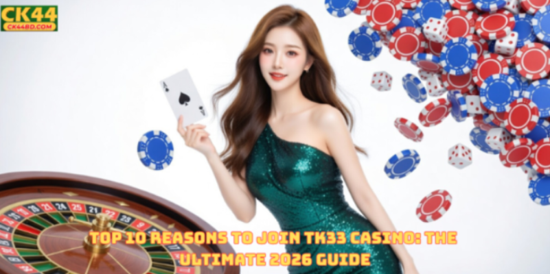 Top 10 Reasons to Join tk33 casino: The Ultimate 2026 Guide